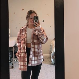 Pink and white Shack-et